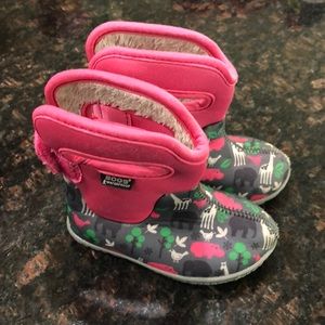 Pink Bogs Boots